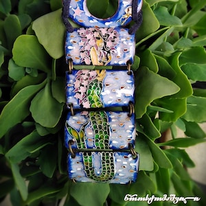 Cloisonne Enamel - Mermaid necklace