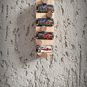 Four Seasons - Rural Landscape - Cloisonne Enamel