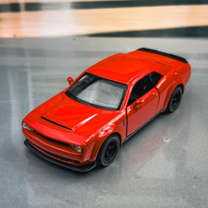Challenger SRT Demon | Diecast Model Car | Scale 1/36 | Gift