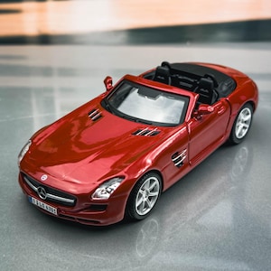 Mercedes Benz SLS AMak Roadster | Diecast Model Car | 1/32 Maßstab | Geschenk