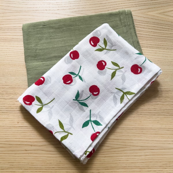 Muslin Tea Towel Etsy