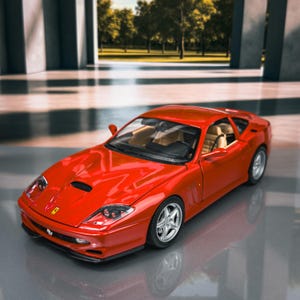 Ferrari 550 Maranello | Die Cast Model car | Vintage Model Car | Ferrari Diecast | Scale Model Car 1:18 | Gift