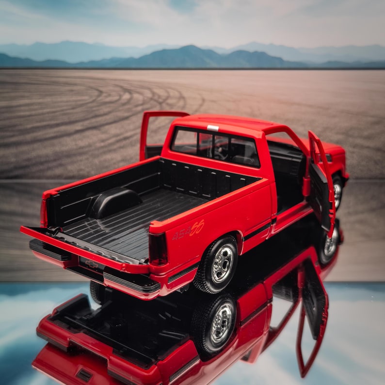 1993 Chevrolet 454 SS Pick up Diecast Model Car | 1:24 Scale, Gift - Etsy