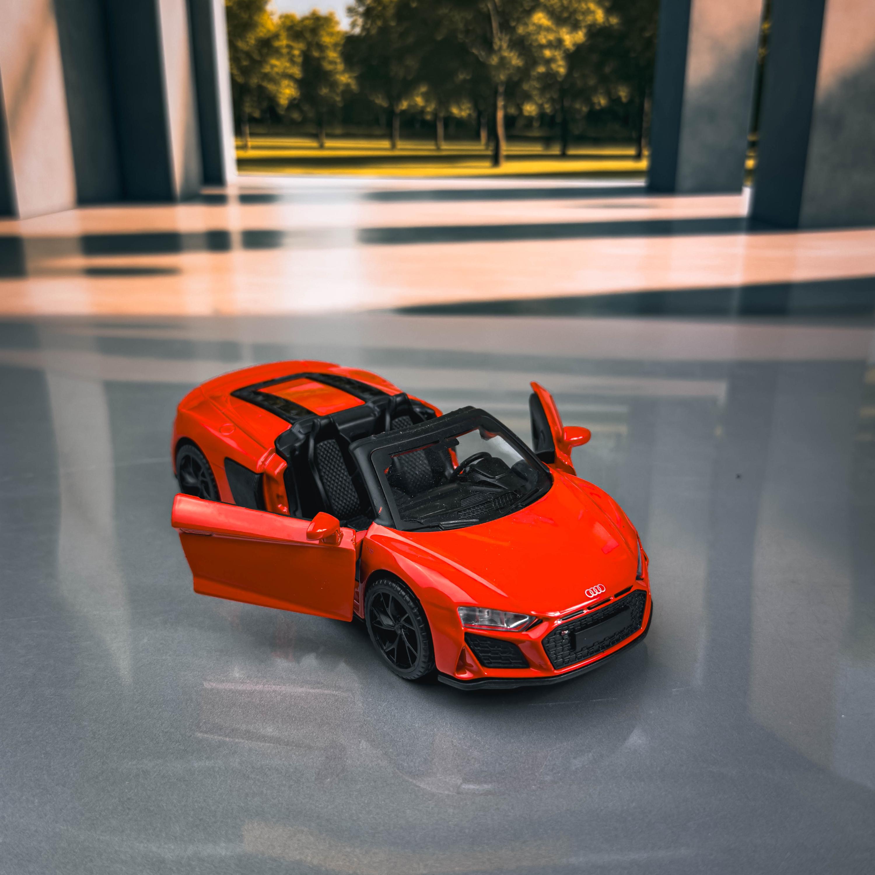 Audi R8 Spyder | Licensed Original Diecast Metal Car | Audi Die