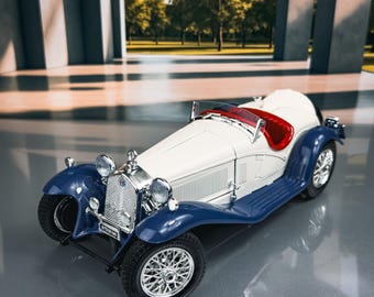 Alfa Romeo 2300 Spider 1932, Vintage Model Car, 1/18 Diecast Car