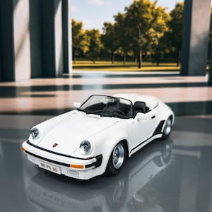 1989 Porsche 911 Carrera Speedster | Die-Cast Model Car | 1/24 Scale | Gift