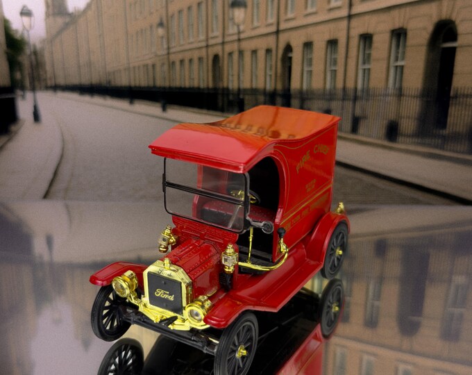 1913 Ford Model T Police Paddy Wagon | Vintage Die Cast Model Car ...