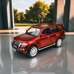 Mitsubishi Pajero Turbo | Diecast Model Car | Vintage Model Car | Licensed Mitsubishi Diecast | Scale 1:32 | Original Die-Cast Model | Gift