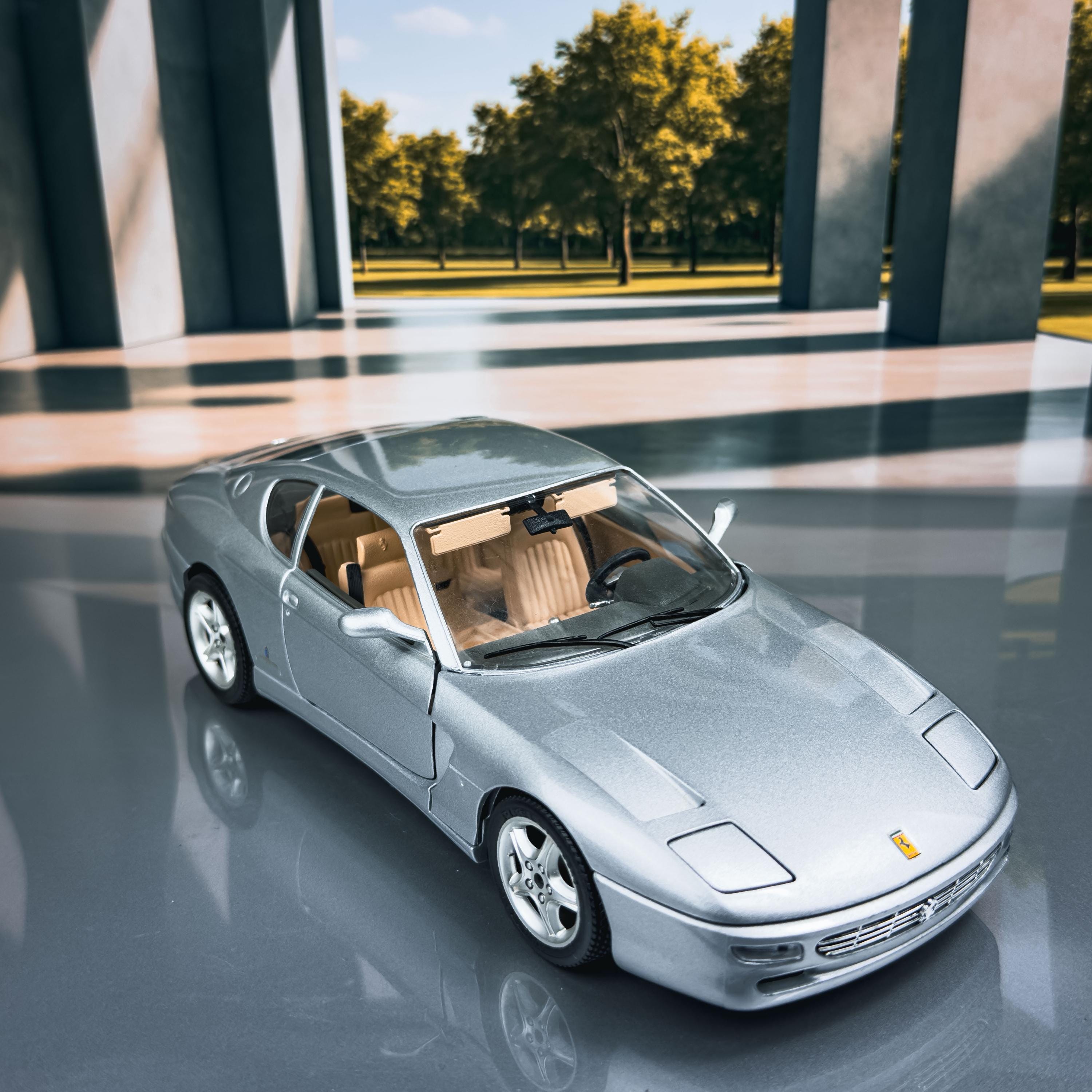 1992 Ferrari 456 GT | Die Cast Model Car | Vintage Model Car