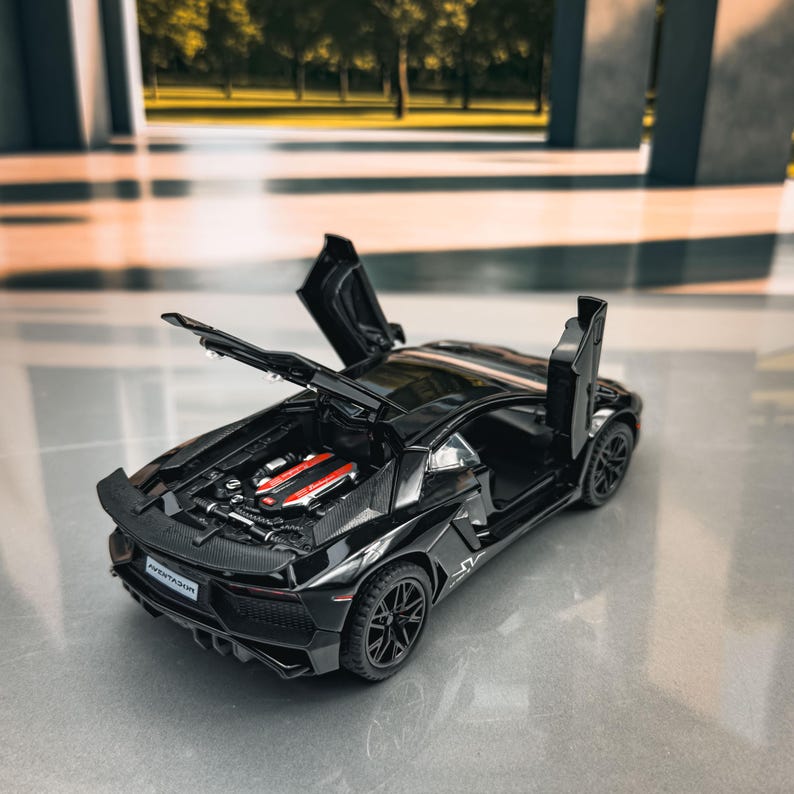 Lamborghini Aventador | Die Cast Model Car | 1/32 Scale | Gift - Etsy