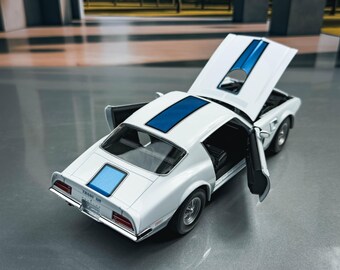 1972 Pontiac Firebird Trans AM Diecast Model Car | 1:24 Scale - Etsy