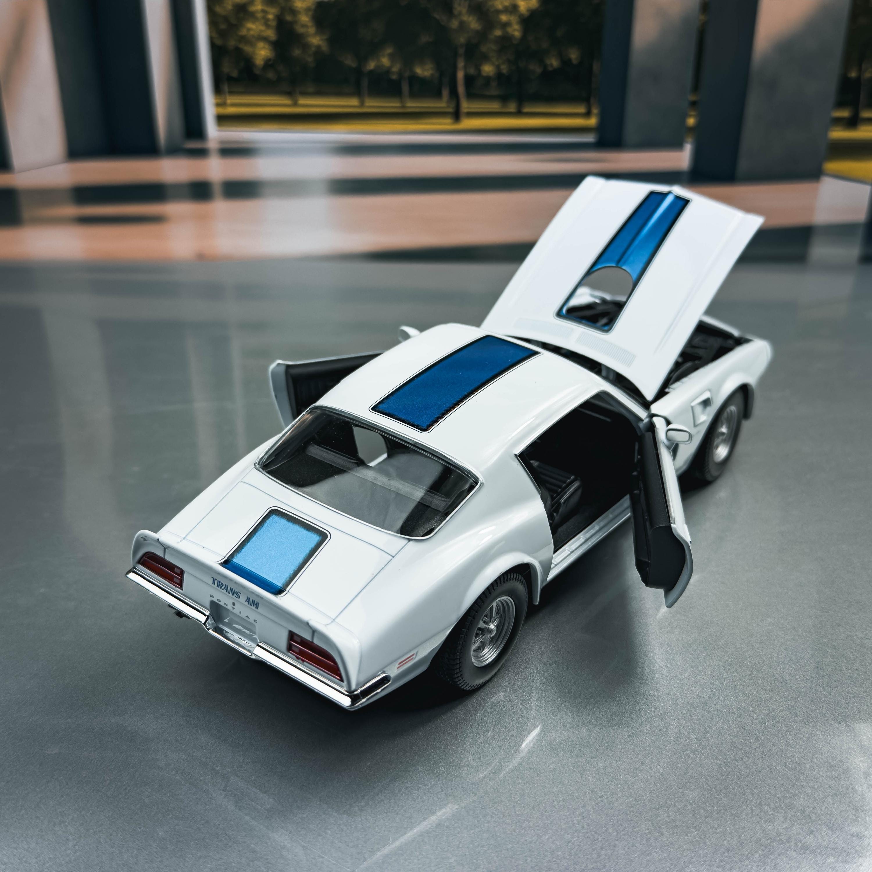 1972 Pontiac Firebird Trans AM Diecast Model Car | 1:24 Scale - Etsy