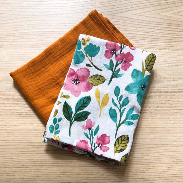 Theo Natural Muslin Set