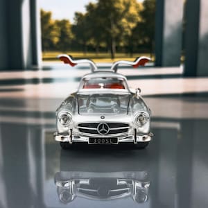 Mercedes SL300 1954-57  | Diecast Model Car | Vintage Model Car | Mercedes Benz Die cast | Scale 1:32 | Die-Cast Model | Gift