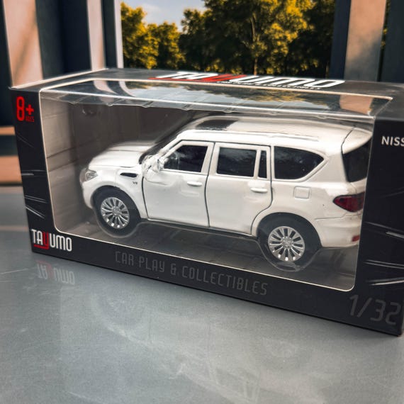 1:32 Patrol SUV Modello Di Auto In Lega Pressofuso E Giocattolo In Metallo Fuoristrada Modello Di Auto Simulazione Suono Luce Collezione Giocattoli