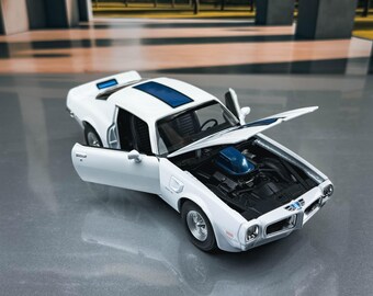1972 Pontiac Firebird Trans AM Diecast Model Car | 1:24 Scale - Etsy