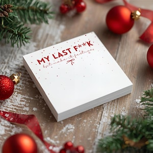 Mis últimas notas adhesivas "¡Joder!", notas adhesivas de humor de oficina