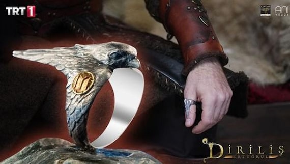 Original Dirilis Ertugrul Zihgir Ertugrul Thumb Ring for Men