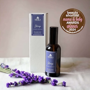 Sleep Pillow Spray - Relaxing & Calming Aromatherapy Essential Oil Blend with Lavender and Bergamot - Made in UK for Restful Sleep