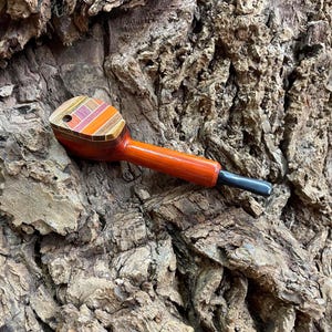 Pipa de vástago redondo de 5" con tapa y broca laminadas