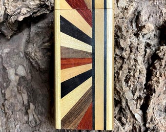4" hoge Sunrise-dugout met twist-top met 3" lange pinchhitter in sigarettenstijl