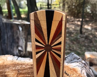 Sunburst Twist Top Dugout with 3&quot;length cigarette style pinchhitter