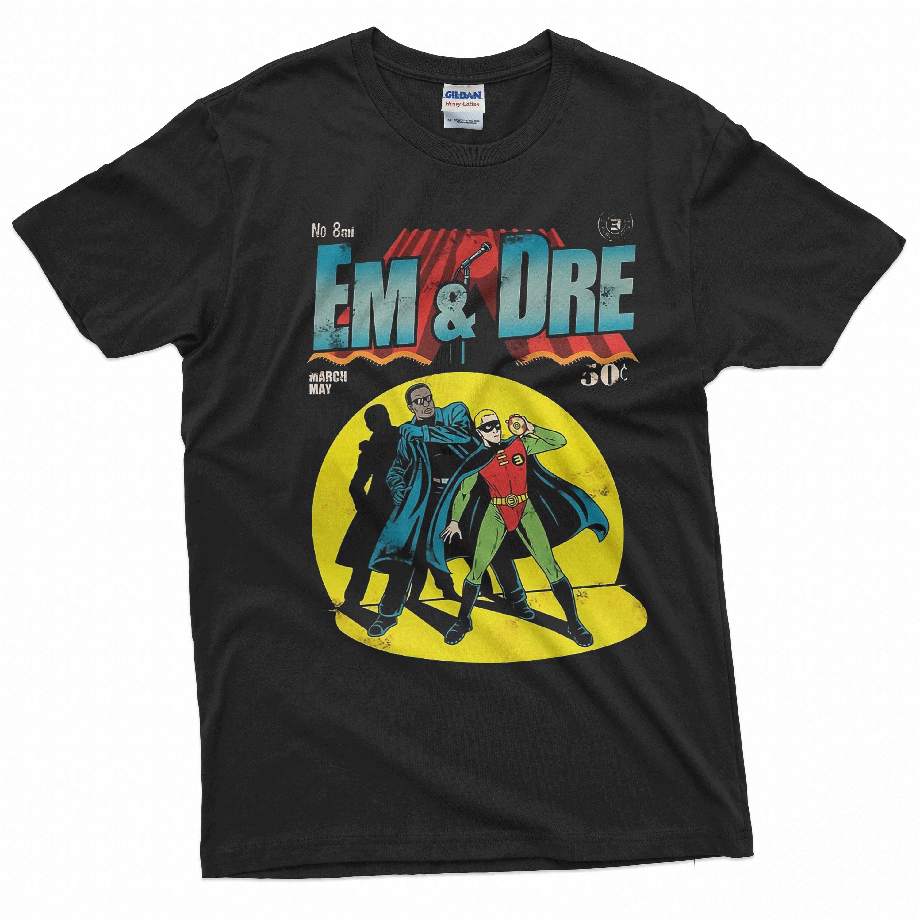 Discover EM & DRE Vintage Bootleg Classic Graphic Shirt - Slim Shady Eminem And Dr.Dre 90s Inspired Vintage T Shirt