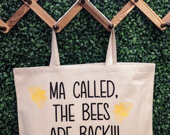 New Girl Tote Bag, Schmidt Tote Bag, Jess Tote Bag, Dice Bag, Dating Gift, Bees Tote Bag, Ma Called, TV Show Gift, Friend Gift, New Girl