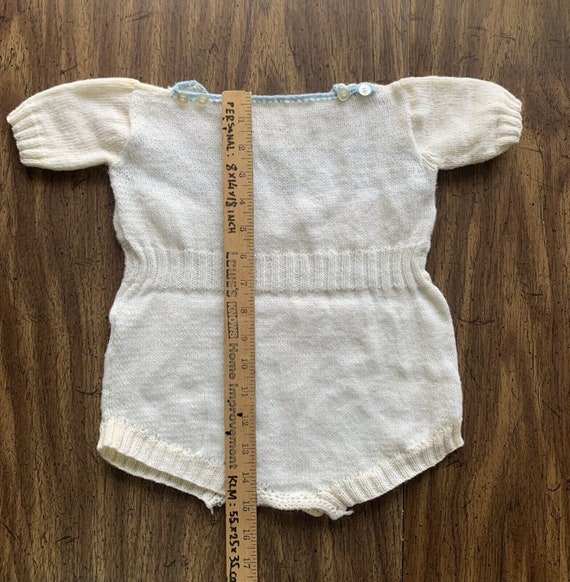 Baby Clothes Hand Knit BEAUTIFUL HANDMADE Vintage… - image 10