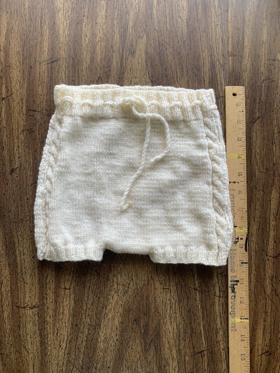 Baby Clothes Hand Knit BEAUTIFUL HANDMADE Vintage… - image 7