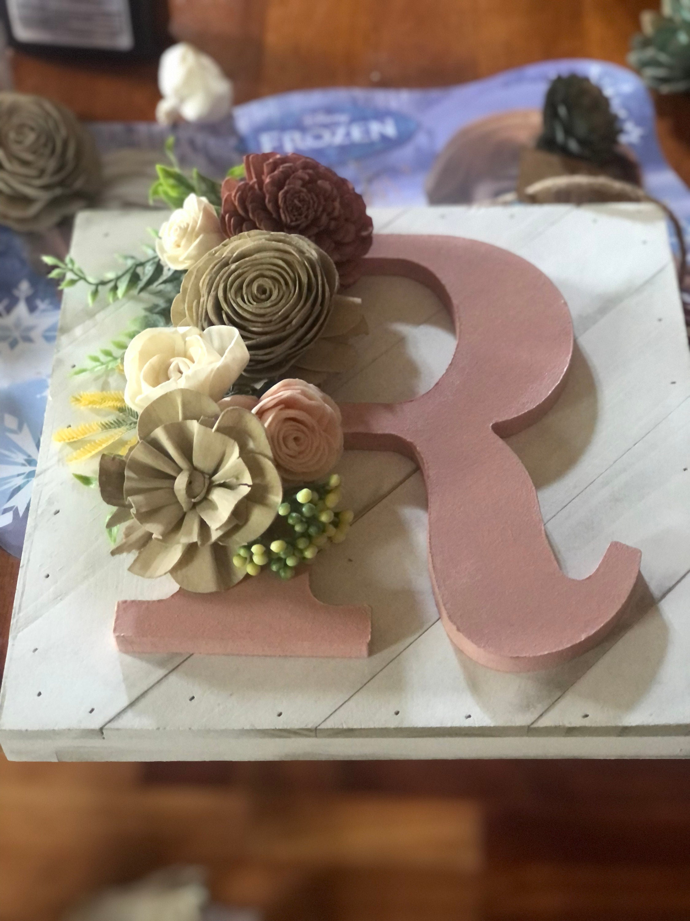 Wandbuchstaben / Buchstaben Wanddeko / Kinderzimmer Wandkunst | Etsy