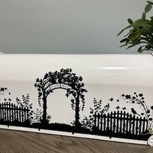 Flower Garden Mailbox