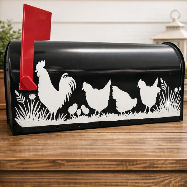Wild Mailboxes Handmade Black Mailbox - Etsy