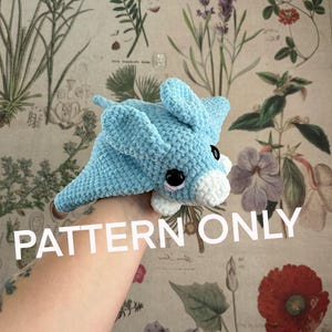 CROCHET Minx the Manta Ray Sprite Amigurumi PATTERN