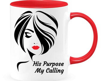 SOLC His Purpose My Calling 11 oz. Mug - White with Colored Inside and Handle