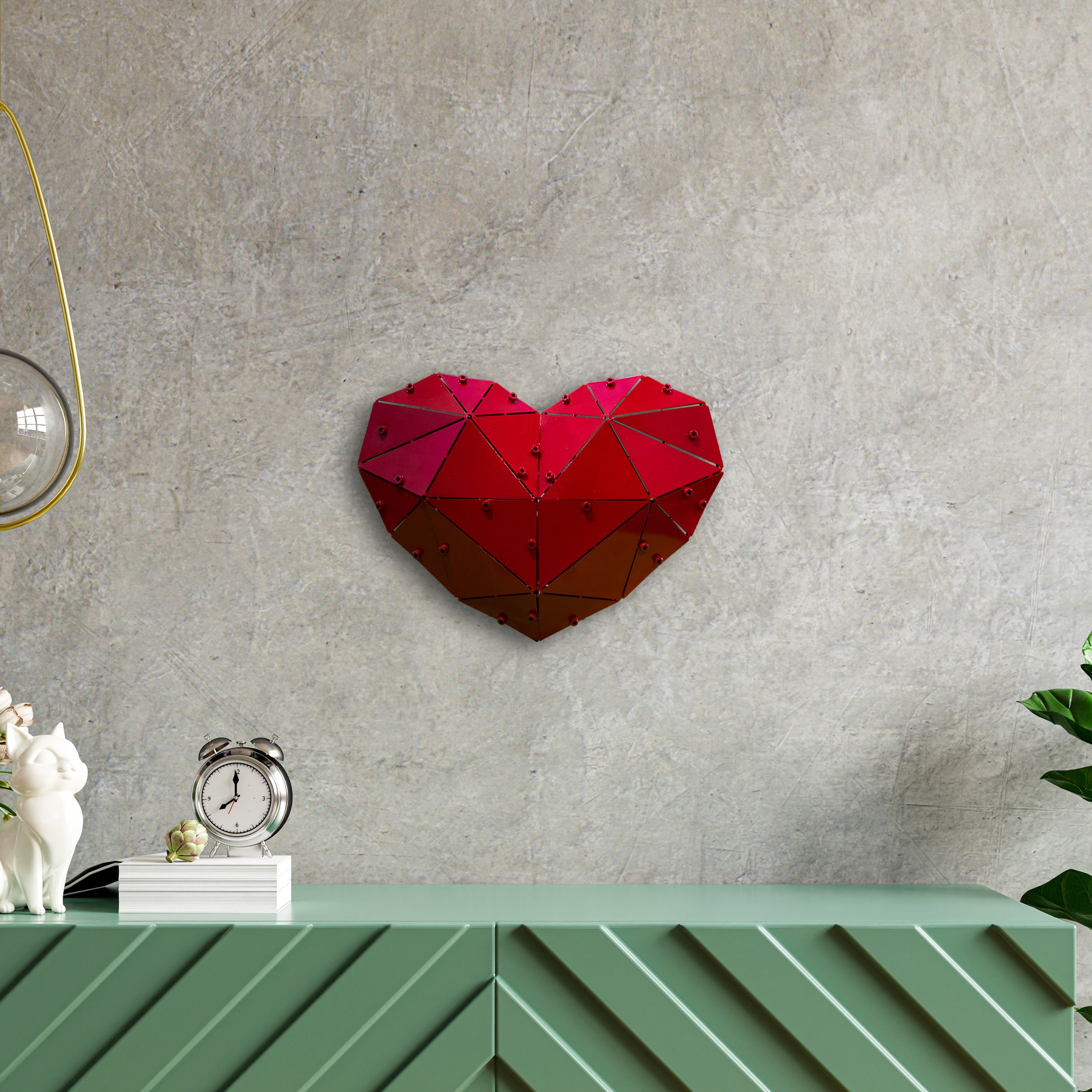Heart Sculpture Picture Holder – Wicks Forge