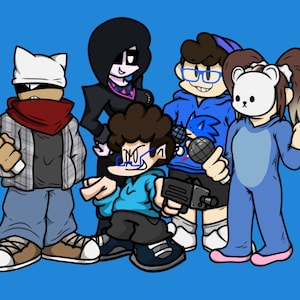 Custom Friday Night Funkin&#39; OC/Persona/Fursona Artwork