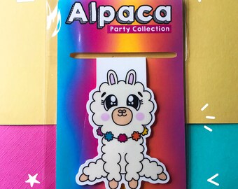 Alpaca Magnetic Bookmark