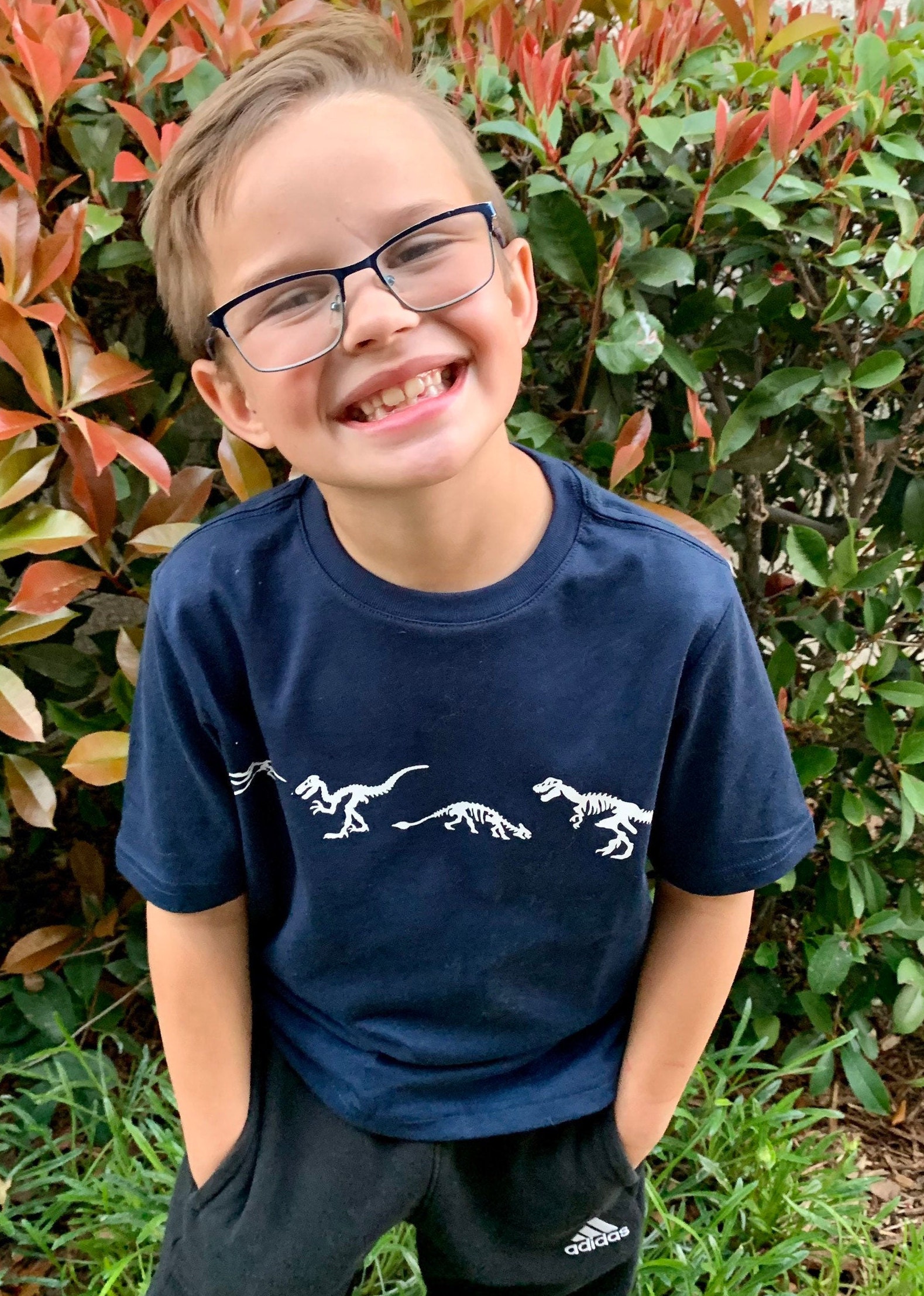 Camiseta del dinosaurio de los niños - Etsy México Camiseta del dinosaurio de los niños - Etsy México