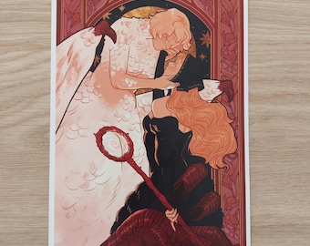 Falin & Marcille | Dungeon Meshi | A5 Print