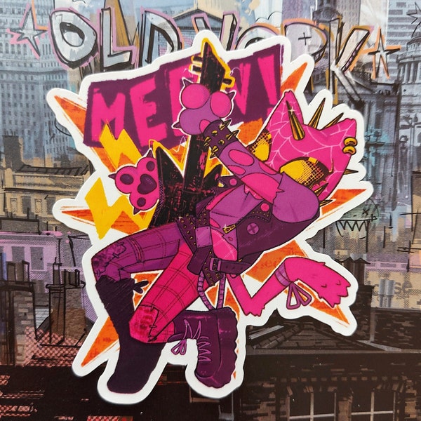 Hobie Brown | Spiderpunk Sticker | Across the Spider-verse