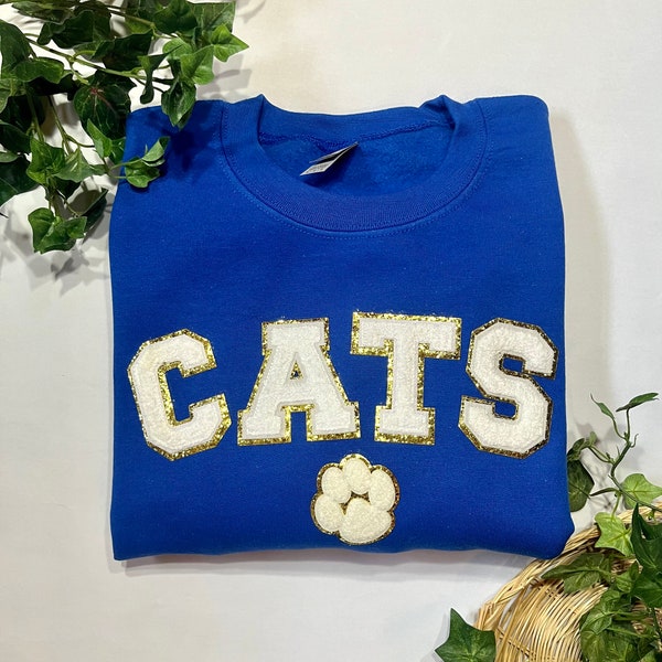 Chenille Letter Patches Shirts Etsy