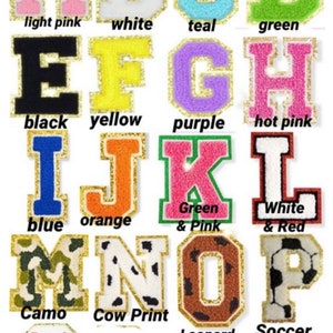Custom Chenille Patch T-Shirts | Chenille Varsity Letter Patch Soft Tee | Varsity Letter Chenille Patch image 3