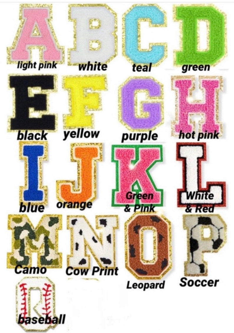 Custom Chenille Patch T-Shirts | Chenille Varsity Letter Patch Soft Tee | Varsity Letter Chenille Patch image 3