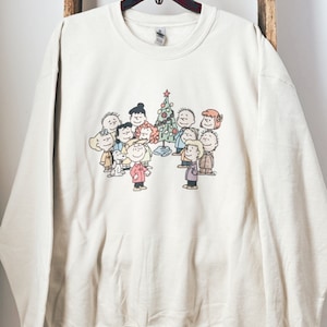 Charlie Brown Christmas Sweatshirt | Snoopy Charlie Brown and Friends Shirt