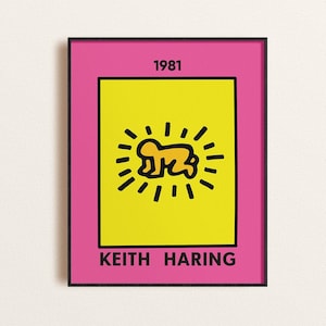 Keith haring radiant baby - Etsy 日本 Keith haring radiant baby - Etsy 日本