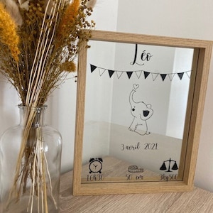 Personalized birth frames