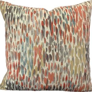 Multicolor Make it Rain Pillow Cover
