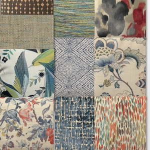 Fabric Samples for Pillow Covers