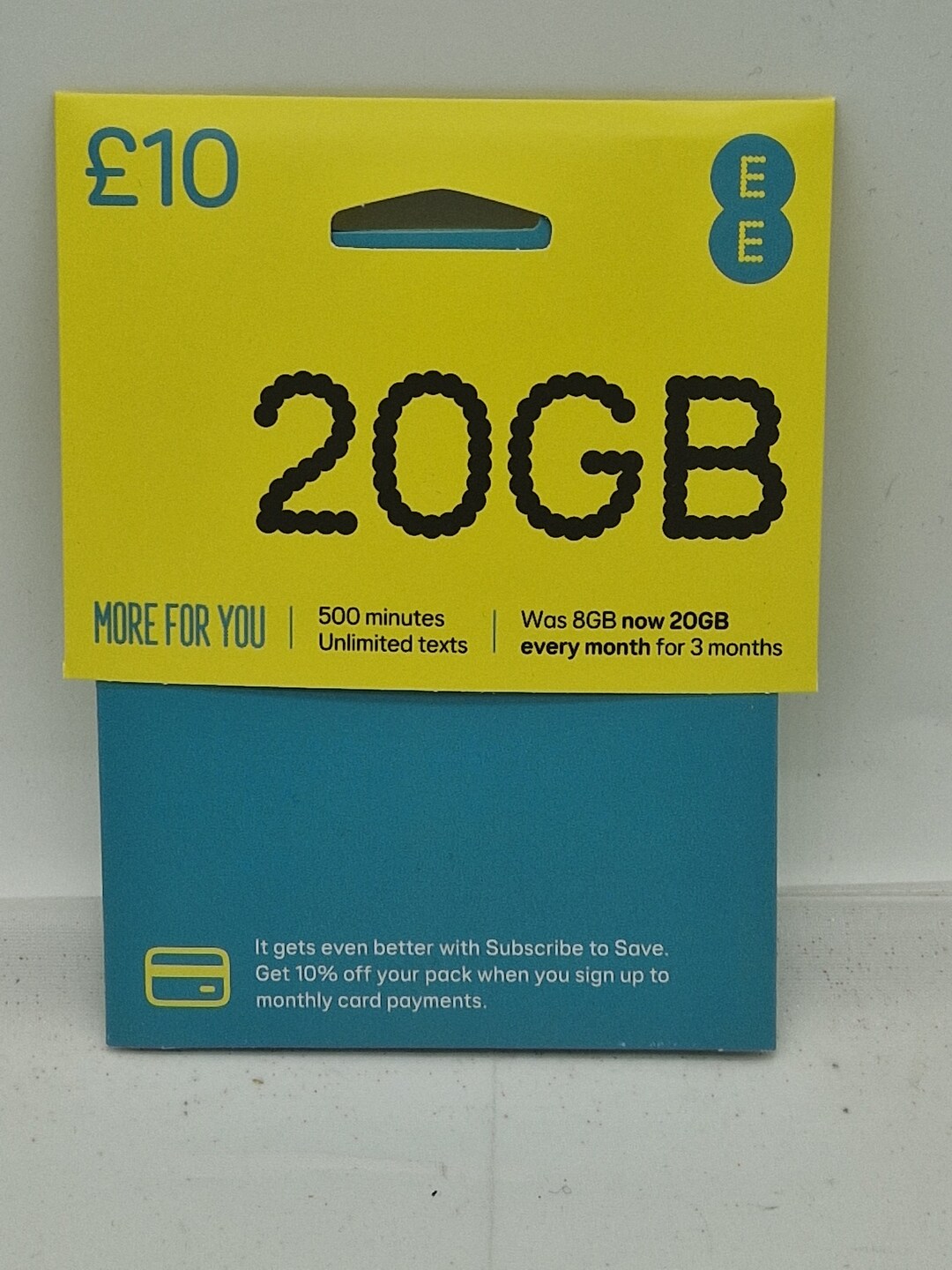 EE Pay as You Go Sim Card. Etsy UK